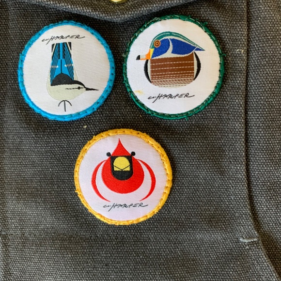 Treadwell customized vest with patches - Picture 5 of 9